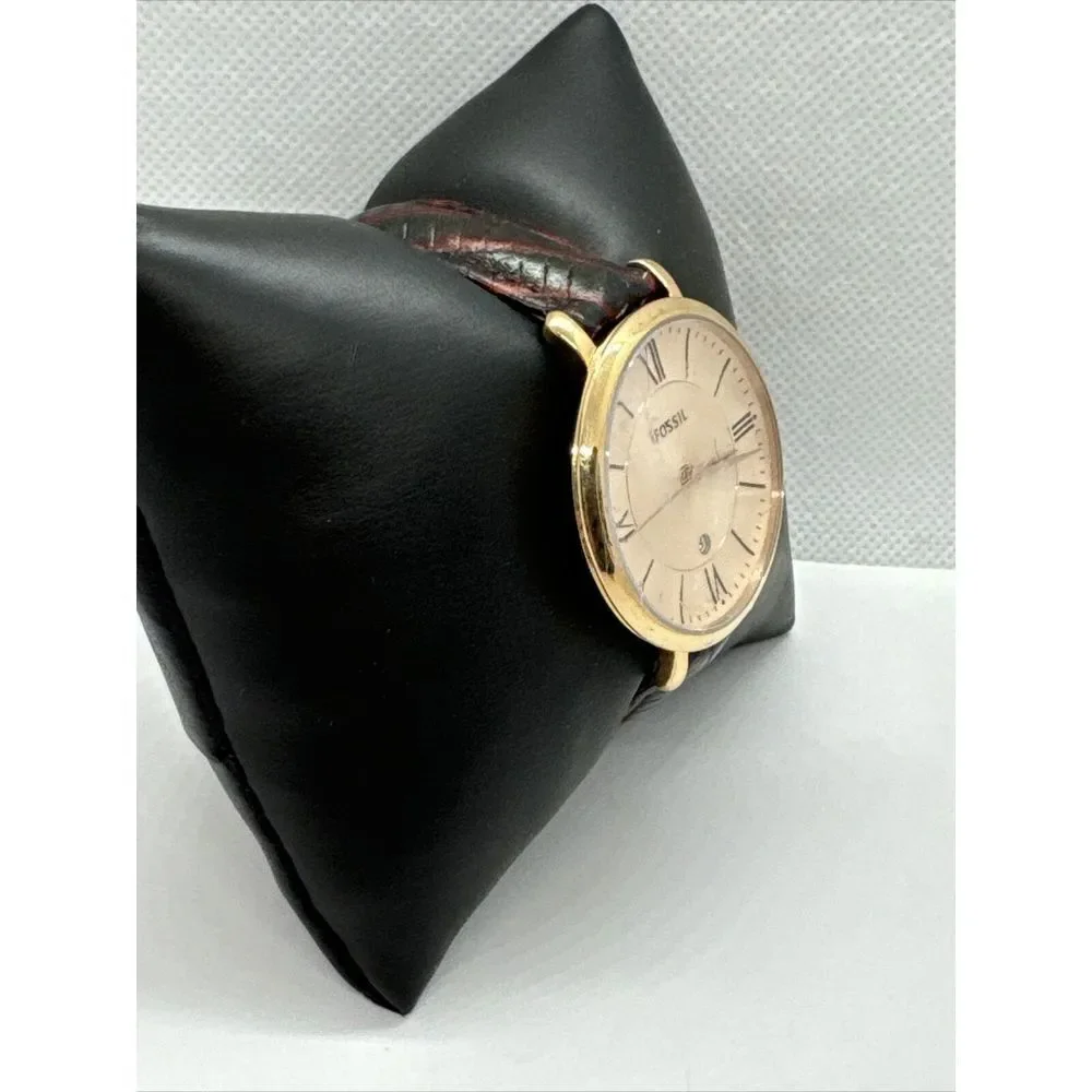 Fossil Jacqueline ES3435 Women’s Brown Leather Analog Dial Quartz Watch JNA353